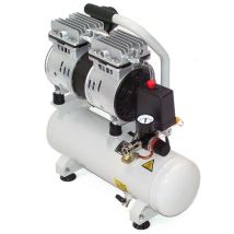 Apex - Leise Druckluft Kompressor 40362 Ölfrei 750w Luftkompressor Flüster Kompressor