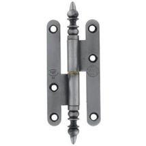 Cerniera Rustica Bros Vasi N°1/3 Sinistra - Acciaio Patinato - 110 X 55 Mm - 1-3-a-rg1155-3