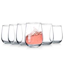 6er-Set 360 ml Gaia-Gläser – Hochwertige Glasprodukte – Ideal für Geschenke – LAV