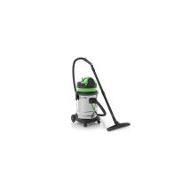 Ipc Aspiratore Wet & Dry Gs 1 / 33h, Fusto 33l In Acciaio Inox E Carrello
