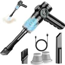 Aspiradora De Mano Inalámbrica, Miniaspiradora De 290.000 Pa, Aspiradora 2 En 1 Para Coche, Aspiradora Portátil, Aspiradora De Mesa, Aspiradora Para 