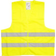 Chaleco de advertencia VEST-G XXL – 100% poliéster – Bandas reflectantes – Seguridad alta visibilidad
