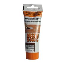 Ziur - Bakar Masilla Reparadora Para Madera Color Sapely Fácil De Lijar Y Secado Rápido (120g)