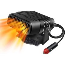 Car Heater, 12v 120w Portable Car Heater, Lowers Car Windshield Coolant Level By 1/2