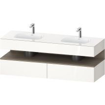 Qatego Lavabo Encastrado Con Base De Lavabo Consola, - Duravit
