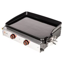Plancha De Gas De 2 Fuegos Donastia - Somagic