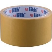 Ruban De Pose Double Face 468/e L.5m L.50mm Beige Épaisseur Totale 0,08mm Rl. Ulith