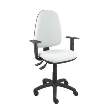 Silla Aýna blanca – Respaldo regulable – Brazos regulables – Densidad de espuma 50 mm – Peso máximo 100 Kg