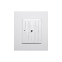 Grille Réglable Aluminium 0.8 Blanc 130x170mm