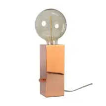 011627 – Variierlampe "totem" E27 40w – 7,5x7,5h20cm – Cuivre - Opjet