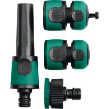 Kit lanza 3 racores bimateriales 3/4" para riego y jardinería – 9803961