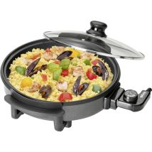 Padella capiente da festa Nero – 912131 – Potenza 1500 W – 320 mm x 320 mm – Silva Schneider