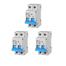 3er-set Sicherungsautomaten 2p 10a 220v 6ka 2 Din C10 Module - Gloca