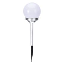 Lampada Sferica in Alluminio – Ø 10 x h. 38 cm – Argento – 12 PZ