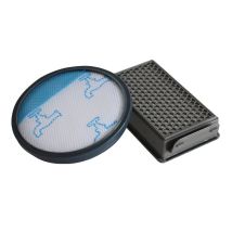 Groofoo 2pcs Kit De Filtration, Compatible Avec Rowenta Ro3715 Ro3759 Ro3798 Pour Moulinex Pour Samurai Pour Tefal Compact Power Cyclonic Aspirateur 