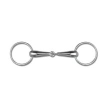 Gebiss Waldhausen 2 Rings Hollow Edelstahl 14,5 Cm