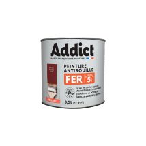 Peinture Fer Rouge Oxyde Addict Protection Anti-rouille Durable Pour Métaux - Addict
