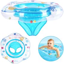 Bouée Bébé, Anneau De Natation Pour Bébé, Bague De Natation Pour Bébé Flottant Avec Siège, Flotteur De Piscine Convient Aux Bébés De 6 À 36 Mois