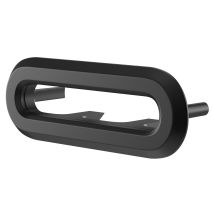 Colore - Oval Matt Black Basin Overflow Insert