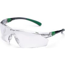 Gafas De Protección 506 Up En 166,en 170 Patilla Negra/verde Pc Univet