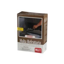 Malta refractaria G 1000 – Resistente a temperaturas hasta 1100° – Uso en interiores y exteriores