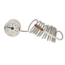 40 Mm Fernthermometer 0 - 120°c Thk 40 Mit Fühler Ø 6 X 30 Mm Und Kabellänge 1500 Mm - Afriso