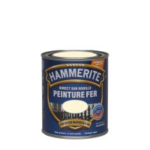 Peinture Direct Sur Rouille Martelée Blanc Brume 0,75 L - Hammerite
