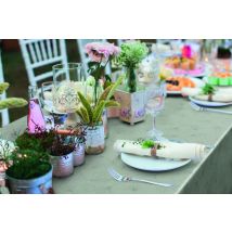D-c-table Tischdecke Monte Carlo Jolice 150 X 220 Cm, Creme Tischdecke