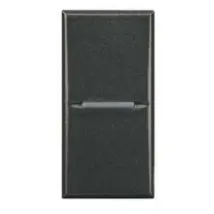 Bticino Cofrel Hs4001 Switch 16a Screw Connection - 1 Module - Anthracite