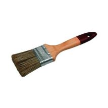 Nespoli PRO Dorschschwanzpinsel Holzbehandlung 20mm – Fillpro-Fasern – Holzgriff – Zwinge aus Edelstahl
