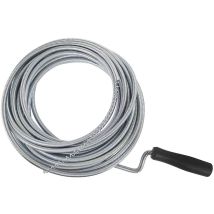 Sonda Stura Tubi Flessibile Per Scarichi Con Molla Zincata A Spirale In Acciaio - 3.5 Mt