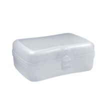 BASIC Brotdose – 16,8 cm x 12,2 cm x 6,6 cm – Hochwertiger Kunststoff – Umweltfreundlich – Koziol
