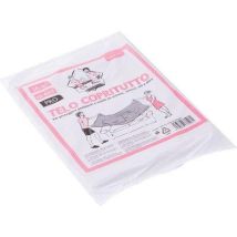 Telo Copritutto Pe Alta Densita Elepacking - Mt 4x4 Gr 60 Ca- 120 Pezzi