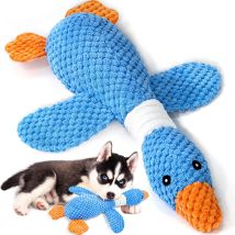 Juguete De Ganso Indestructible Mejorado Para Perros Masticadores Agresivos De Razas Pequeñas, Medianas Y Grandes, Juguete Para Perros Chirriante, 