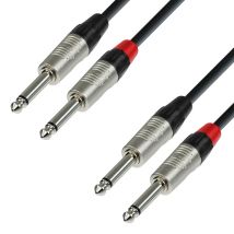 Cavo Audio Rean 2 Jacks 6,3mm Mono A 2 Jacks 6,3mm Mono 6m Adam K4tpp K4tpp0600