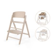 [gebraucht] B-ware Cybex Treppenhochstuhl Sitzgelegenheit Hochstuhl All Natural Beige Klappfunktion