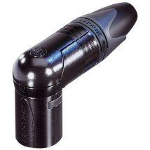 Neutrik - Nc7mrx-b Xlr-steckverbinder Stecker, Gewinkelt Polzahl: 7 Schwarz 1 St.