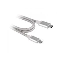 Inside75 - Innergie 'magic Cable Usb Tipo C A Usb Da A, Cavo Di Ricarica E Sincronizzazione 1 M Oro Argento