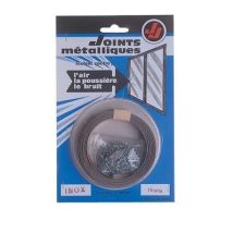 Jourjon Giunto In Acciaio Inox - Larghezza 14 Mm - Rotolo 6 M - 050111