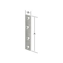 Plaque de connexion 60X15 galv. (Par 10) – VORMANN