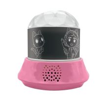 Luz Nocturna Gabby Y La Casa Mágica Con Altavoz, Proyecciones Y Melodías Incluidas.