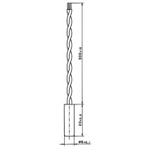Heraeus Nexensos - Yageo Nexensos 31500989 W-eyk 6 Pt1000 Platin-temperatursensor -40 Bis +500 °c 1000 Ω 3850 Ppm/k