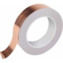 Ruban De Cuivre 20m X 30mm, Ruban Adhésif Feuille De Cuivre Bande Emi Shielding Adhésif Conductif Emc Blindage Ruban Adhésif Pour Réparation De 