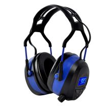 Gardtech - Bluetooth Ear Defenders Noise Cancelling Ear Defenders With Wireless Radio Mp3 Fm Safety Ear Muffs With Lcd Display 4gb Sd Card Adult Ear 