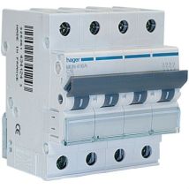 Hager - Mun620a Interruptor Automático 3p+n 20a Curva-c 6ka