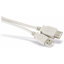 USB 2.0 Verlängerungskabel USB-A Stecker auf USB-A Kupplung – 1,8 m