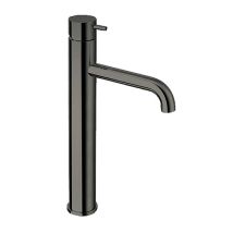 Mitigeur Pour Vasque À Poser - Chrome Noir - Monocommande - Triverde - Mit/tri/cron