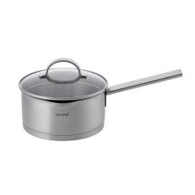 Brund Steelpan Avec Glazen Deksel 2l Rvs