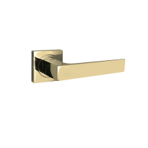 Maniglia Domino Per Porte Interne Quadrado-qr M1 Ottone