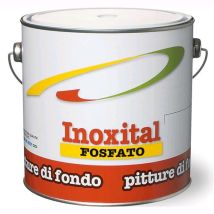 Italchimica - Antiruggine Inoxital A Base Di Fosfato Di Zinco Colore Bianco 2,500 Litri